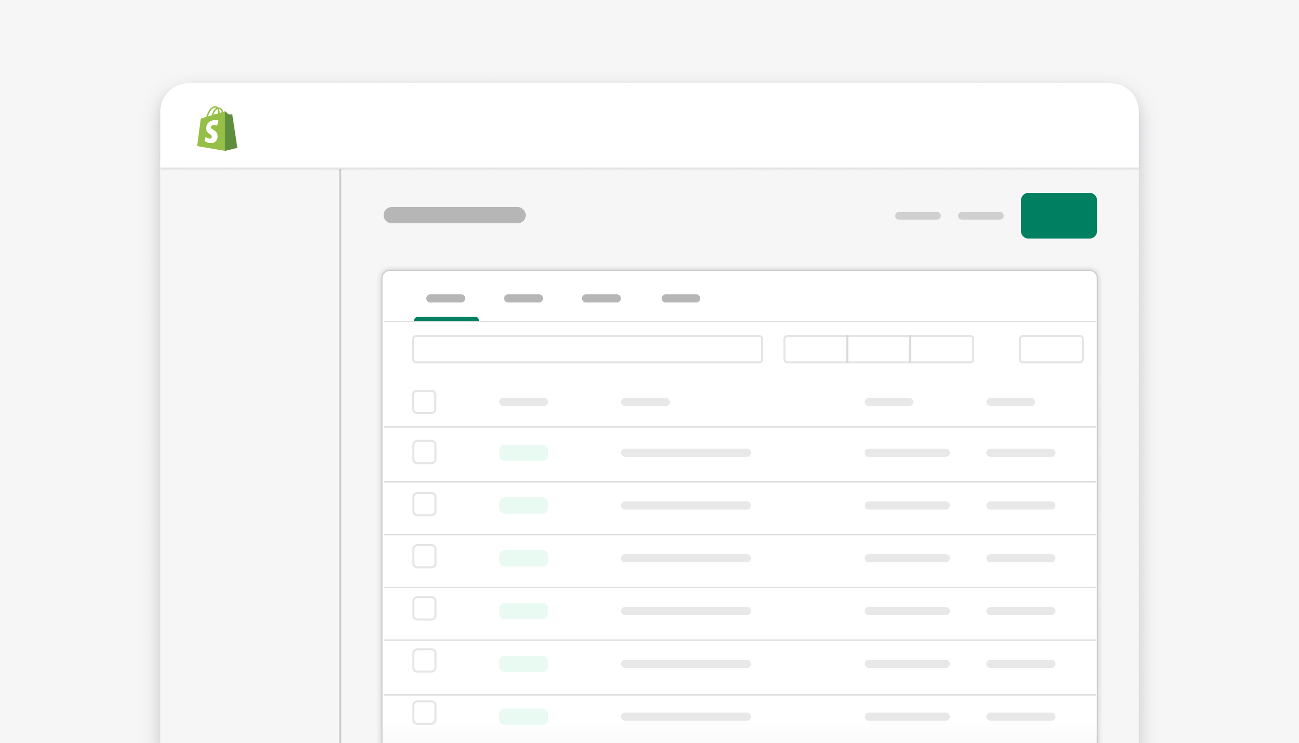 Resource index layout