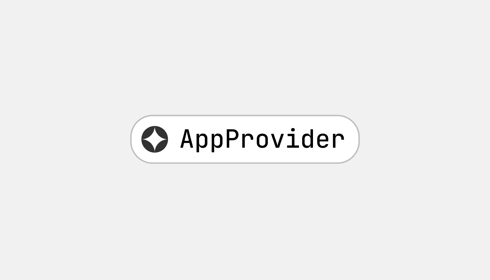 Screenshot of the app-provider component