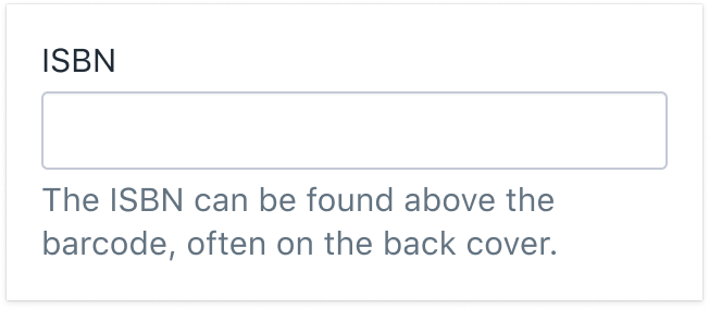 free-text-input-isbn